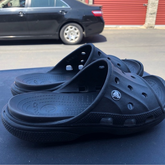 Crocs 12173 made tough last long Unisex's Gray  Rubber Sandals SizeM7,L9 - Picture 6 of 10
